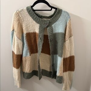 Colorblock Knit Sweater